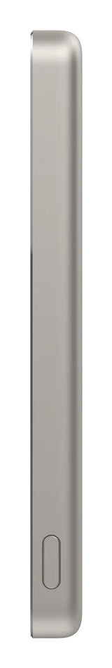 Xiaomi Super Slim Magnetic Power Bank 5000 Lithium-Ion (Li-Ion) 5000 mAh Trådløs opladning Sand
