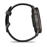 Garmin Venu 4 3,56 cm (1.4") AMOLED 45 mm Digital 454 x 454 pixel Berøringsskærm Sort Wi-Fi GPS (satellit)