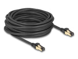 DeLOCK 80252 netværkskabel Sort 10 m Cat7 S/FTP (S-STP)