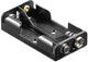 Goobay 46904 batteriholder og tryklås 2 AA