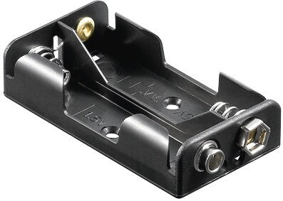 Goobay 46904 batteriholder og tryklås 2 AA