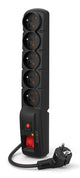 ACAR F5 PRO EMI/RFI Sort 5 AC stikkontakt(er) 230 V 5 m