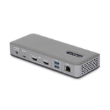 StarTech.com 196UE-USBC-DOCK dockingstation Ledningsført USB 3.2 Gen 2 (3.1 Gen 2) Type-C Grå