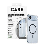 PanzerGlass CARE™ by ® Urban Explorer Case Transparent m. Sort MagSafe iPhone Air