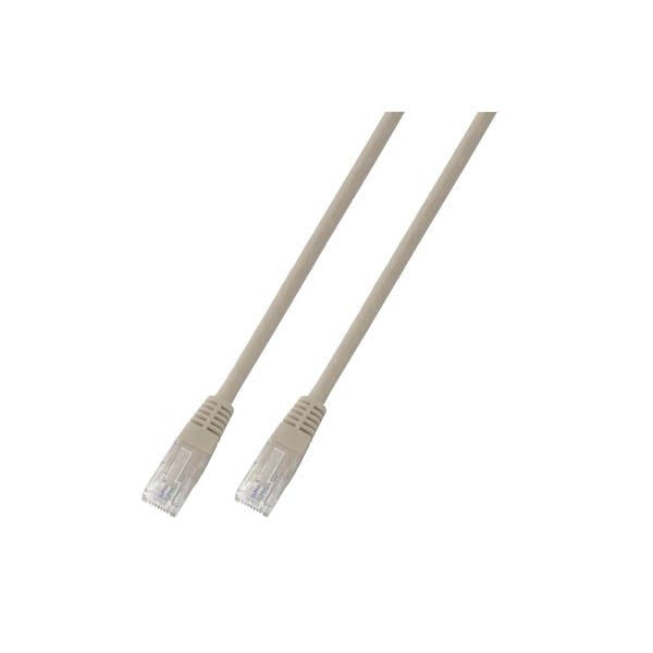 EFB Elektronik 3m Cat6 Patch netværkskabel Grå U/UTP (UTP)