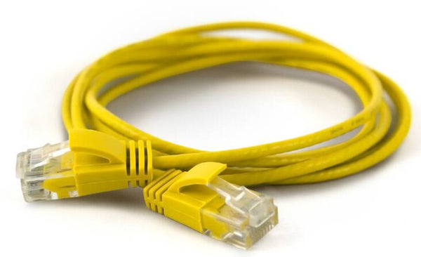 Wantec 7286 netværkskabel Gul 1,5 m Cat6a U/UTP (UTP)
