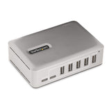 StarTech.com 10G5A2CS-USB-C-HUB interface hub USB 3.2 Gen 2 (3.1 Gen 2) Type-C 10000 Mbit/s Sølv