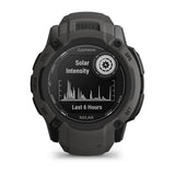 Garmin Instinct 2X Solar 2,79 cm (1.1") MIP 50 mm Digital 176 x 176 pixel Berøringsskærm Grafit GPS (satellit)