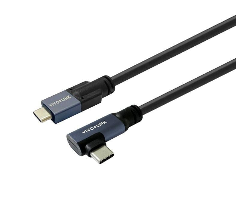 Vivolink PROUSBCMM1A USB-kabel USB 3.2 Gen 2x2 1 m USB C 100 W Sort