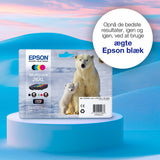 Epson Polar bear 26 isbjørn Claria Premium enkeltpakke gult blæk