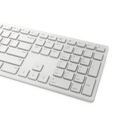 DELL KM5221W-WH tastatur Mus inkluderet Kontor RF trådløst QWERTY Nordisk Hvid