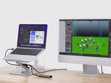 Conceptronic DONN27G laptop stativ Sølv
