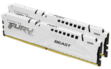 Kingston Technology FURY Beast 64GB 5200MT/s DDR5 CL40 DIMM (sæt med 2) White XMP