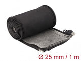DeLOCK 20847 kabelbakke Sort 2,5 cm