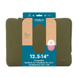 Mobilis 049020 taske og etui til laptop 36,1 cm (14.2") Mappe Grøn, Grå
