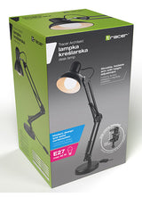 Tracer TRAOSW47244 bordlampe E27 40 W LED Sort