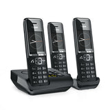 Gigaset COMFORT 550A Analog telefon Nummervisning Sort