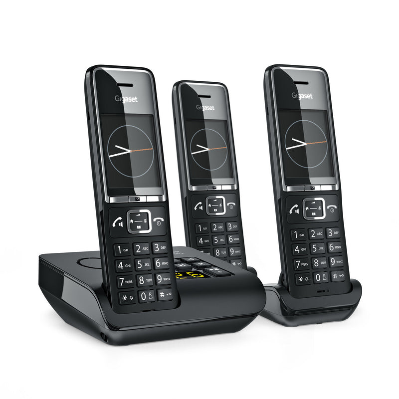 Gigaset COMFORT 550A Analog telefon Nummervisning Sort