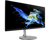 Acer CB342CU computerskærm 86,4 cm (34") 3440 x 1440 pixel UltraWide Quad HD LCD Sort, Sølv