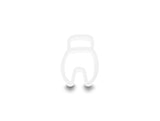 DeLOCK 80951 kabelmarkering Transparent Plast 50 stk
