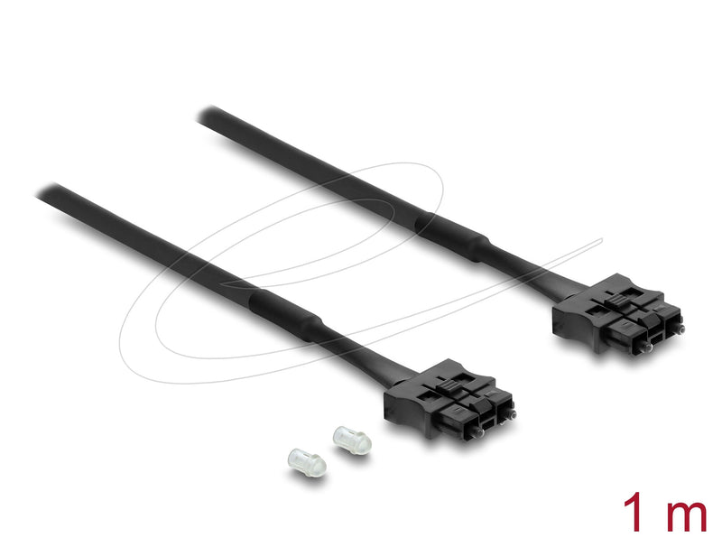 DeLOCK 91046 kabel kønsskifter Servo Sort