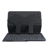 Logitech Universal Folio AZERTY Fransk Bluetooth Sort