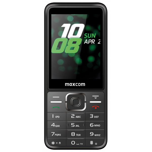 MaxCom Classic MM244 mobiltelefon 7,11 cm (2.8") 110,8 g Sort Feature telefon
