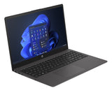HP 250 G10 Intel® Core™ i7 i7-1355U Laptop 39,6 cm (15.6") Fuld HD 16 GB DDR4-SDRAM 512 GB SSD Wi-Fi 6 (802.11ax) Windows 11 Sort, Grå