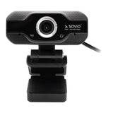 Savio CAK-01 webcam 2000000 MP 1920 x 1080 pixel USB Sort