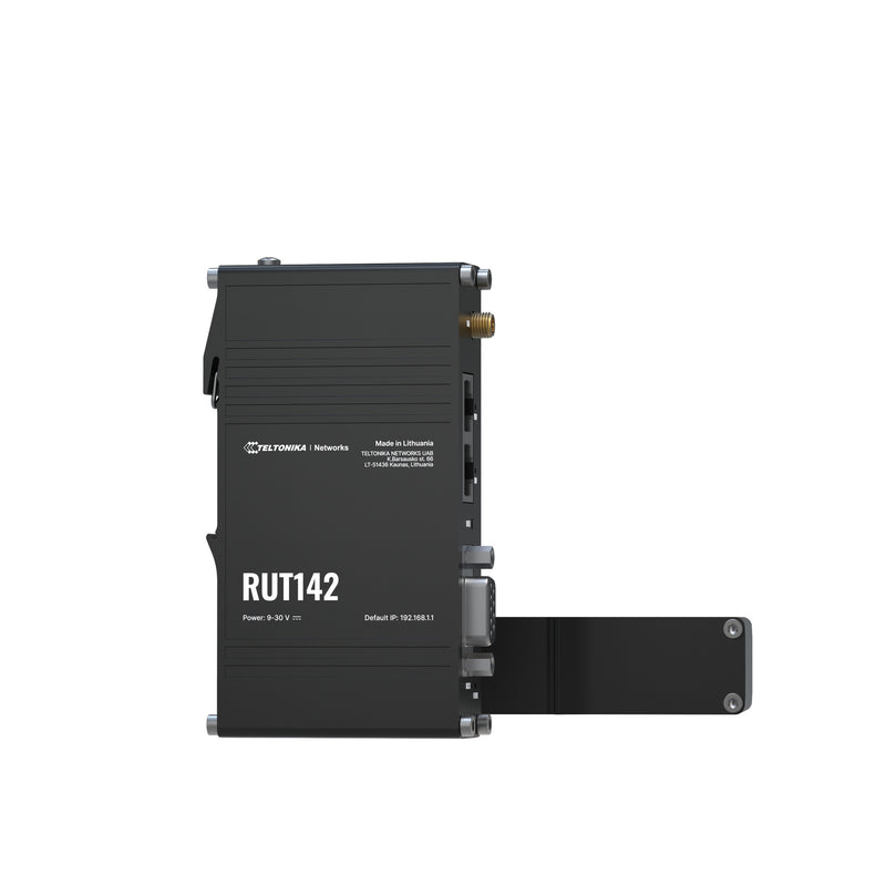 Teltonika RUT142 (EU) Ethernet router, trådløs router Hurtigt ethernet Enkelt band (2,4 GHz) Sort