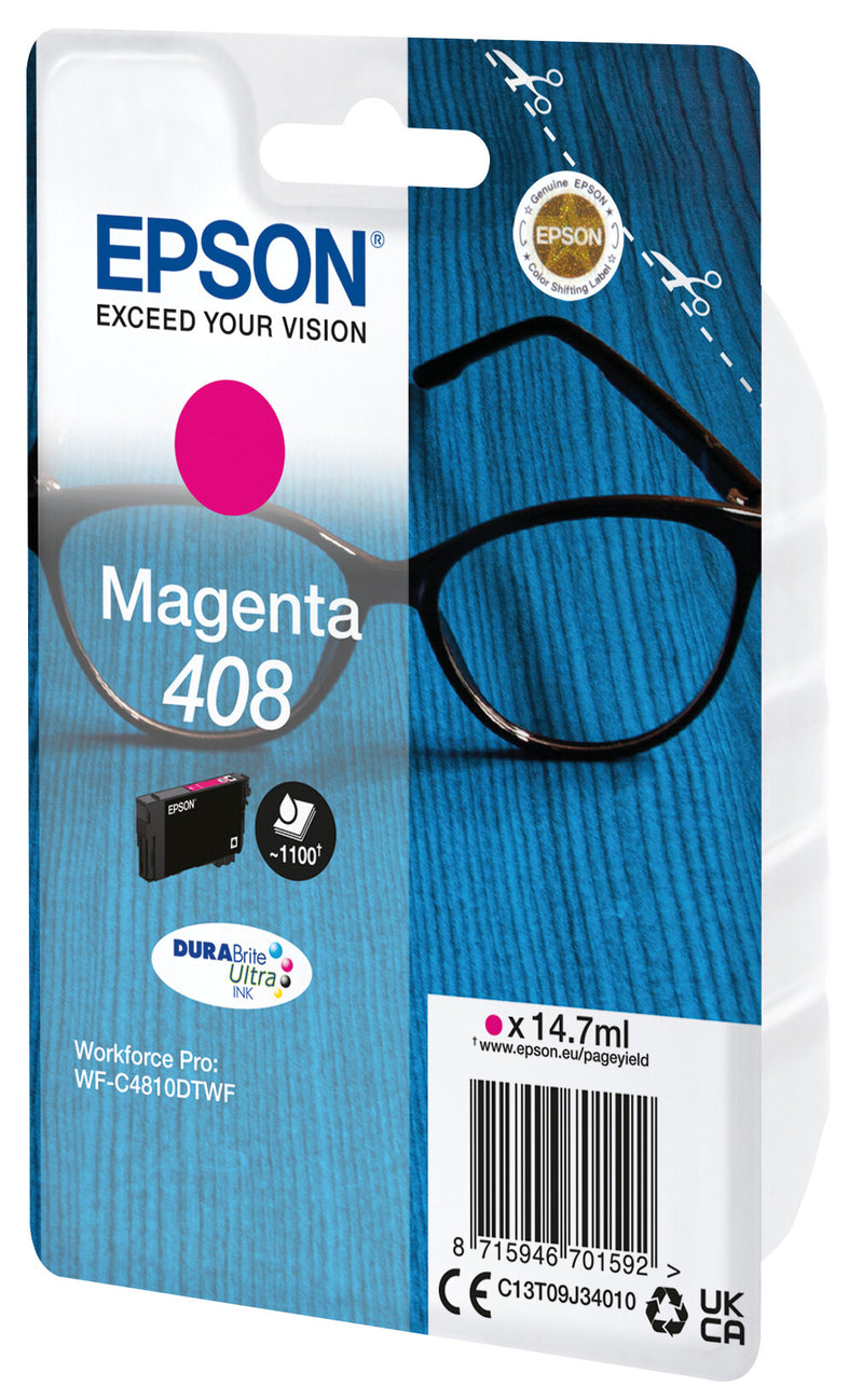 Epson C13T09J34010 blækpatron 1 stk Original Standard udbytte Magenta