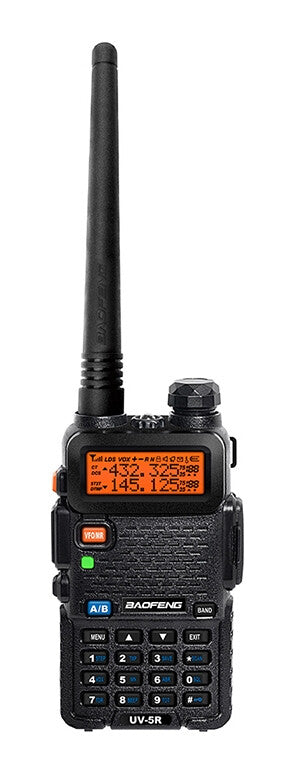 BaoFeng UV-5R to-vejs radio 128 kanaler 400 - 480 MHz