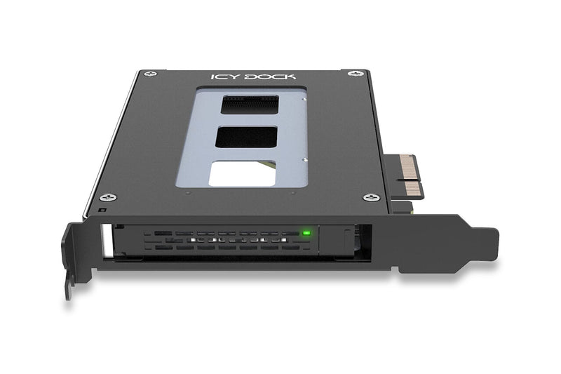 Icy Dock MB111VP-B drevkabinet SSD kabinet Sort 2.5"