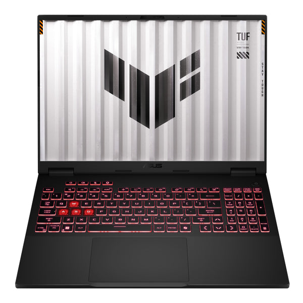 ASUS TUF Gaming A16 FA608WI-QT010W AMD Ryzen AI 9 370 Laptop 40,6 cm (16") WQXGA 16 GB LPDDR5x-SDRAM 1 TB SSD NVIDIA GeForce RTX 4070 Wi-Fi 6E (802.11ax) Windows 11 Home Sort, Grå QWERTZ Tysk