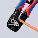Knipex 97 51 13 kabelklipper Krympeværktøj Sort, Blå, Rød