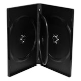 MediaRange BOX35-3 optisk disk etui DVD-boks 3 diske Sort