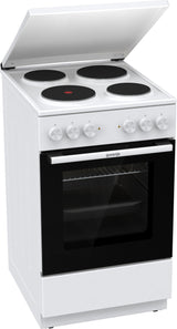 Gorenje GE5A23WH Fritstående komfur Elektrisk Forseglet plade Hvid