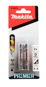 Makita E-03274 skruetrækker bit 2 stk