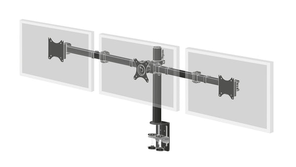 iiyama Desk Mount 68,6 cm (27") Skrivebord Sort
