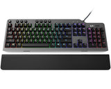 Lenovo Legion K500 tastatur Spil USB QWERTY US engelsk Sort, Grå