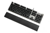 iBox AURORA K-4 tastatur Spil USB QWERTY Sort, Sølv