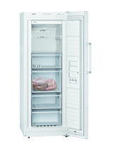 Siemens iQ300 GS29NVWEP fryser Stående fryser Fritstående 200 L Hvid