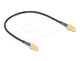 DeLOCK 90893 koaxial kabel RG-174 0,32 m RP-SMA Sort