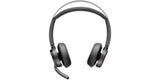 HP Poly Voyager Focus 2 Microsoft Teams Certified USB-C-C Headset +USB-C/A Adapter