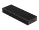 DeLOCK 42004 drevkabinet SSD kabinet Sort M.2