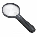 Carson Split Handle forstørrelsesglas 3,5x Sort, Transparent