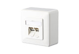 METZ CONNECT 1307380002-I stikkontakt RJ-45 Hvid