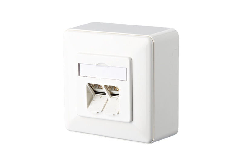 METZ CONNECT 1307380002-I stikkontakt RJ-45 Hvid