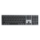 Satechi SLIM X3 tastatur Hjem Bluetooth QWERTZ Tysk Sort, Grå