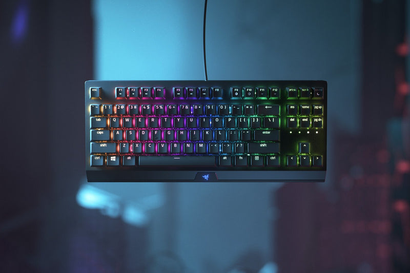 Razer Blackwidow V3 Tenkeyless tastatur Spil USB QWERTY US engelsk Sort